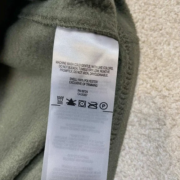 Lot of 2 Columbia Mens L Steens Mountain Fleece Vests Olive Green Navy Blue - Picture 10 of 10